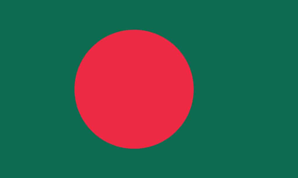 Bangladesh National Flag Vektor Illustration