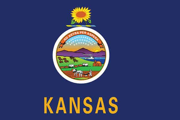 Flag of Kansas.