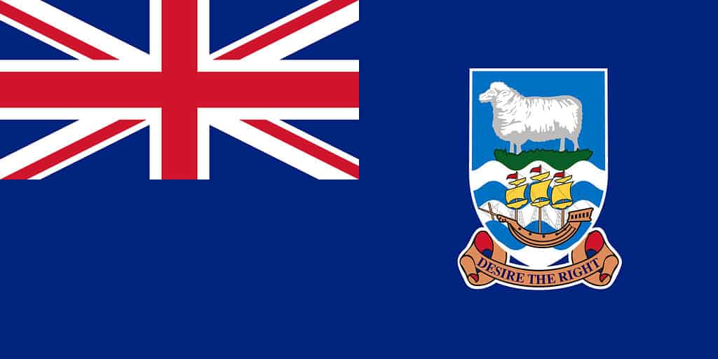the flag of the falkland islands