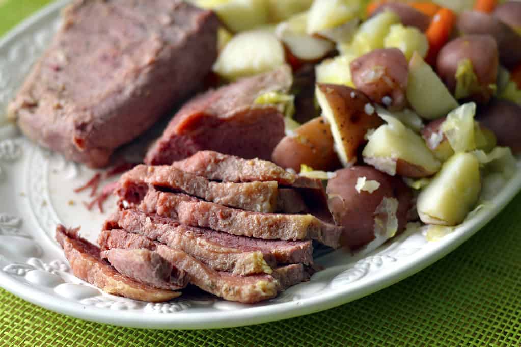 Thịt bò bắp ngày lễ thánh Patrick