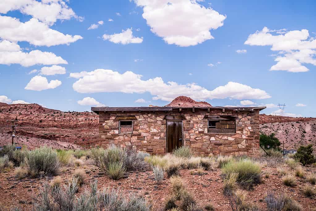 House in the Hopi Reservation in Arizona