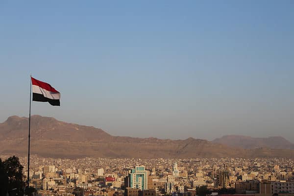 Sanaa from the top of the Aser mountain