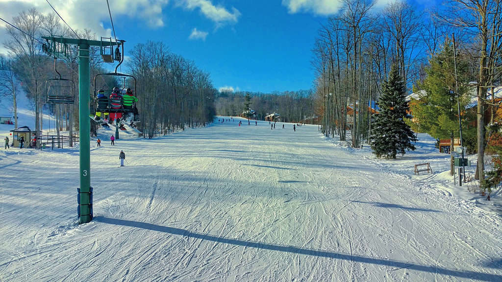 Boyne Mountain Resort offers some of the best skiing in Michigan