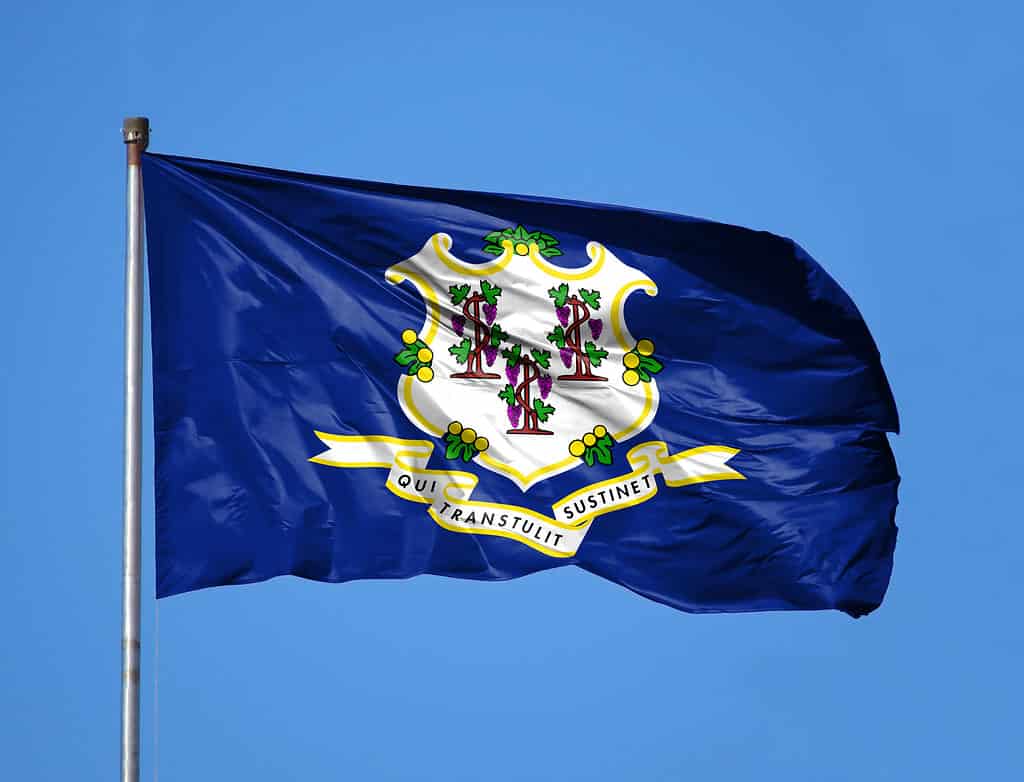drapeau du Connecticut