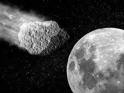A The Largest Asteroid To Hit Earth