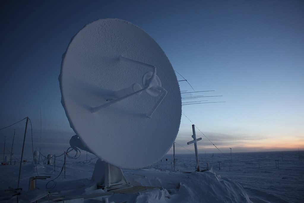 Vostok Station at Antarctica