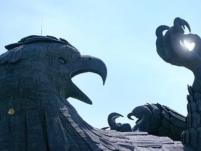A See the World’s Largest Bird Statue – A 200-Foot Monstrosity