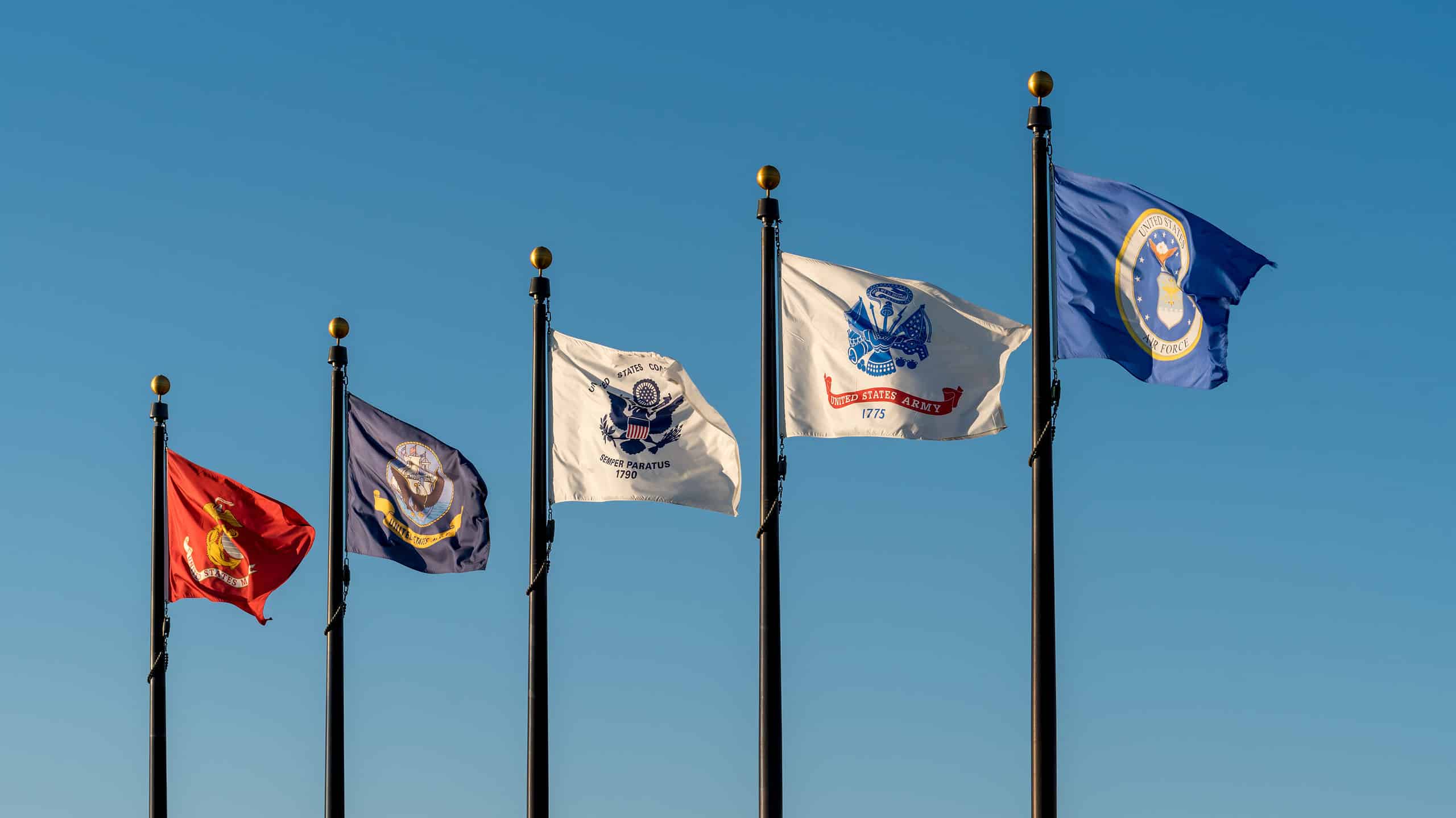 Different Military Flags From Around The World - Az Animals