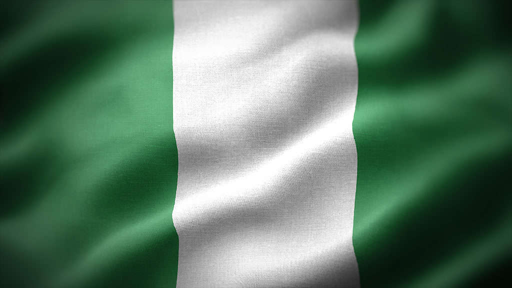 the flag of Nigeria