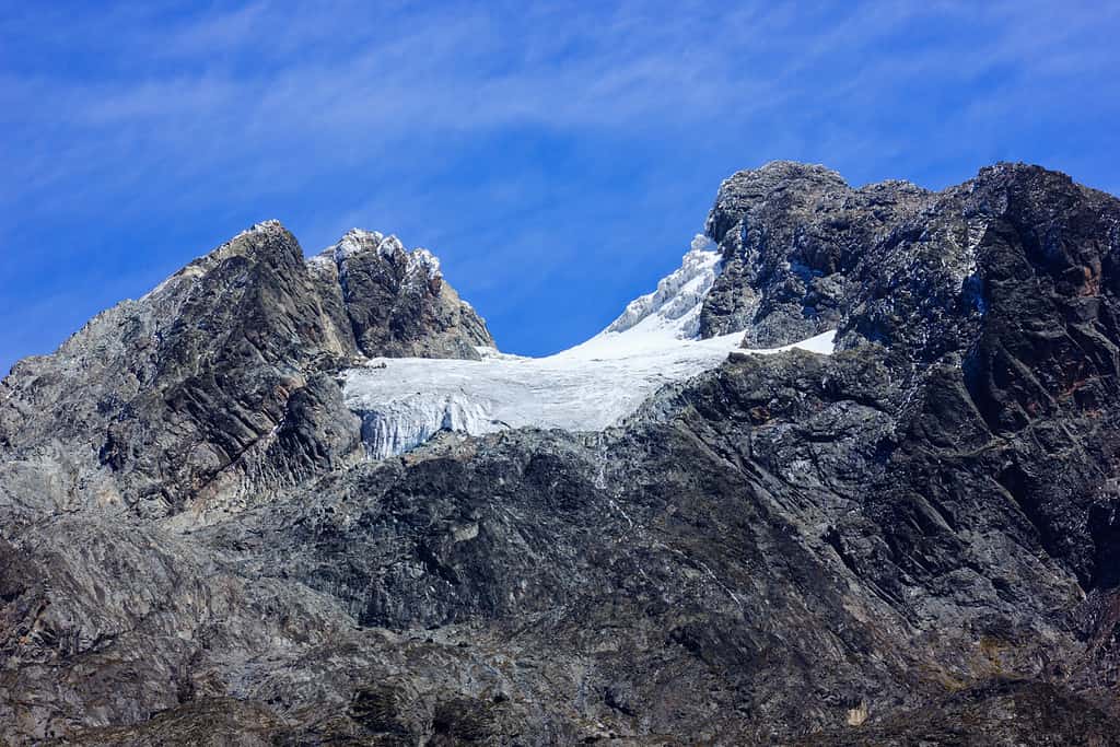 Mount Stanley in Rwenzori national park uganda