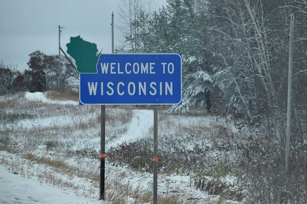 Wisconsin Welcome Sign