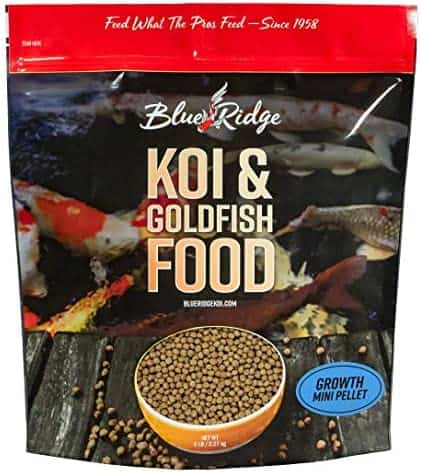 Blue Ridge Koi & Goldfish Mini Pellet Growth Formula Koi & Goldfish Food