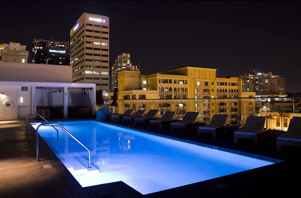 Rooftop Pool at Andaz Hotel