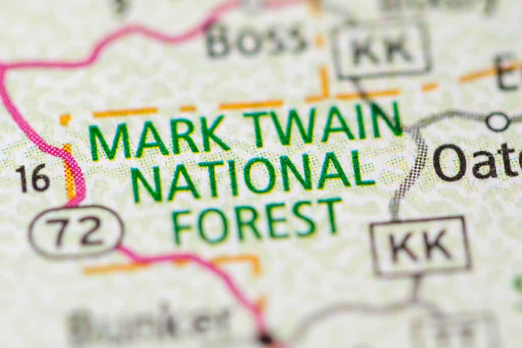Mark Twain National Forest. Missouri. USA
