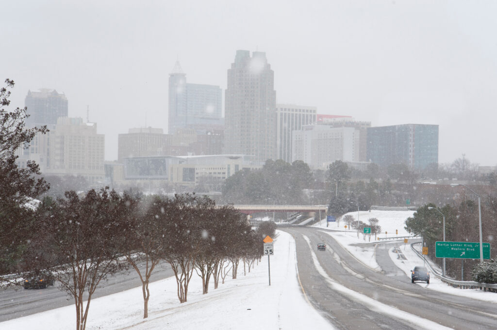 Snow In North Carolina 2025 - Bernard A. Day