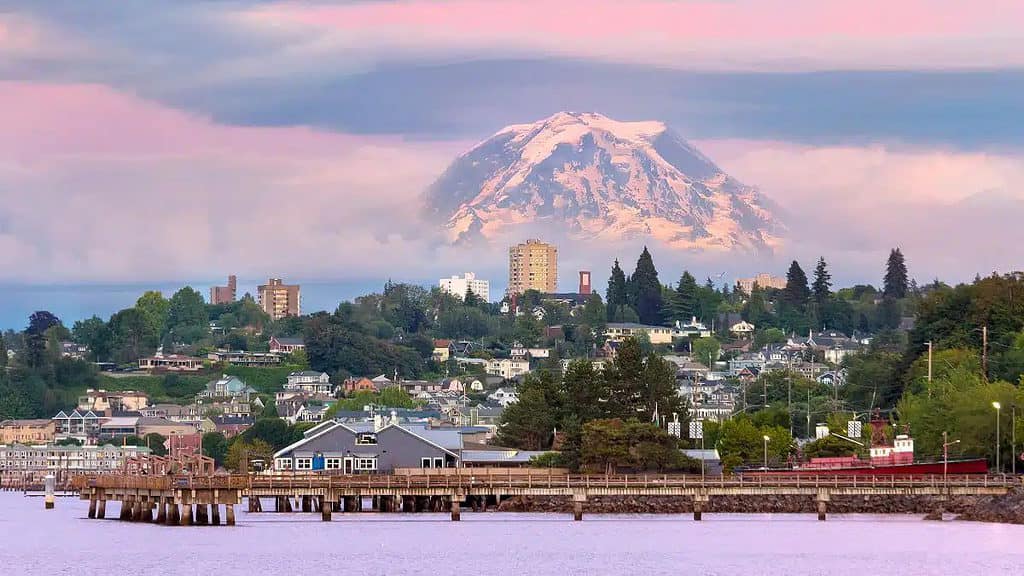 There is a push to restore Mount Rainier's name to Tahoma.  - renaming the pacific northwest