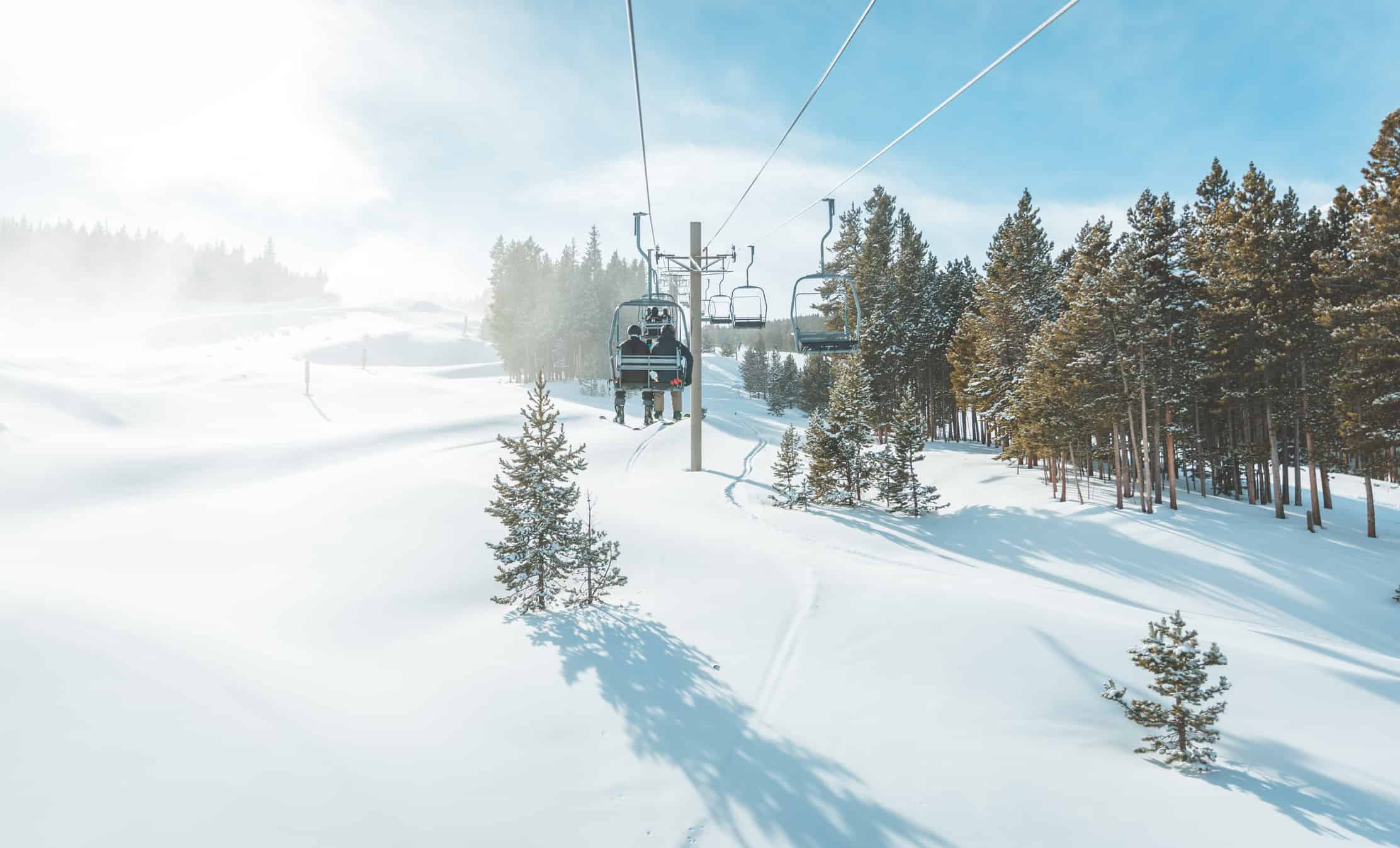Breckenridge Ski Resort chair lift is the tallest in US