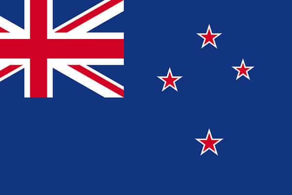 Flag of New Zealand.