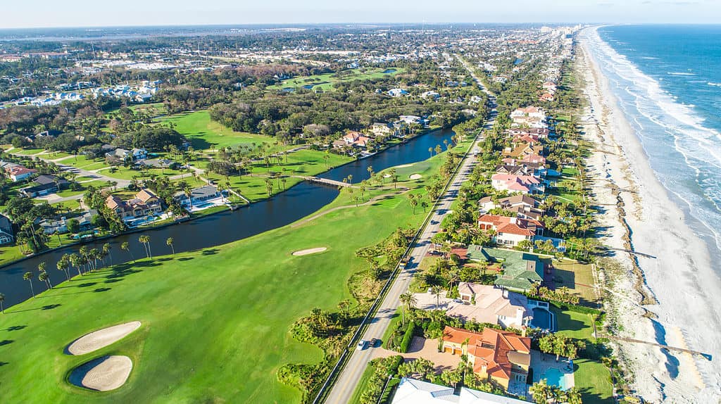 Ponte Vedra Beach in Jacksonville, Florida