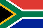 Flag of South Africa.