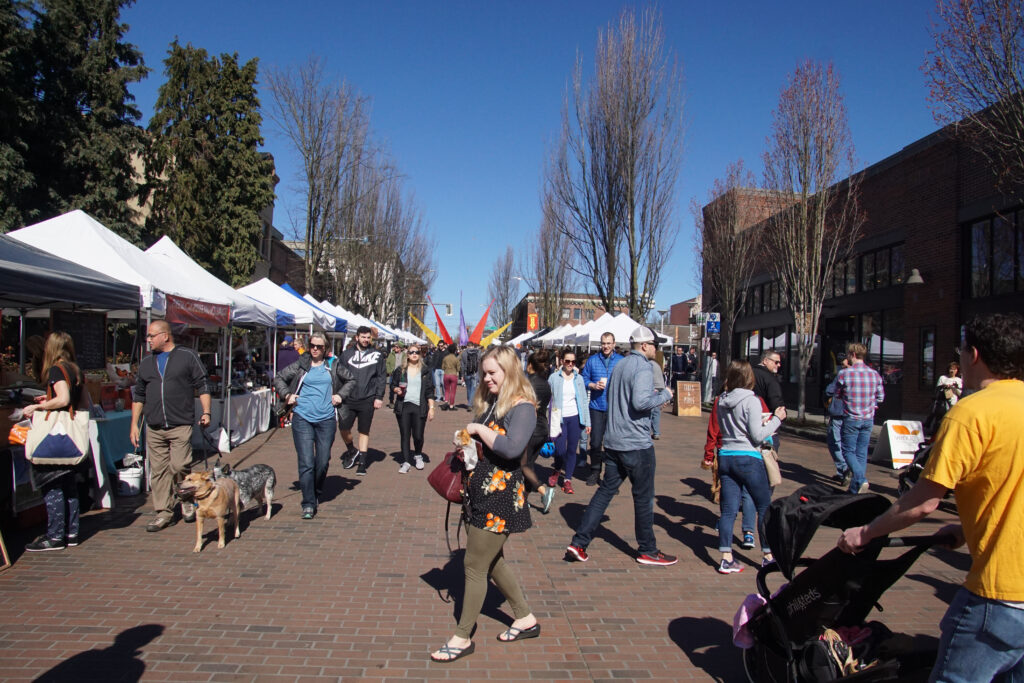 Ballard farmers market