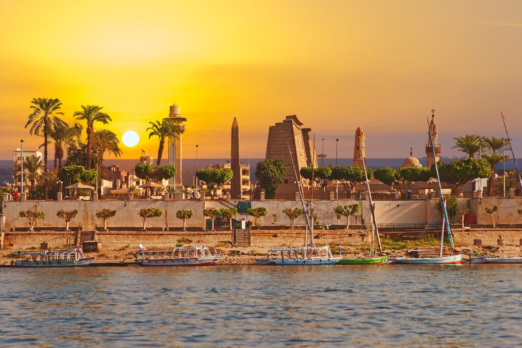 The Nile River is an essential resource for both humans and animals.