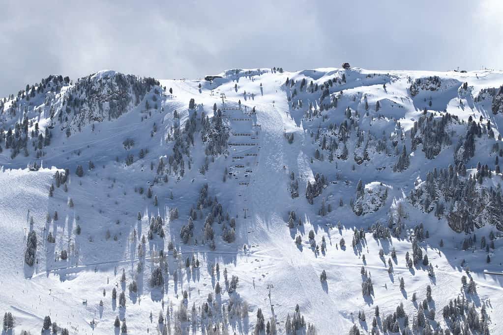 Harakiri Ski Slope in Austria