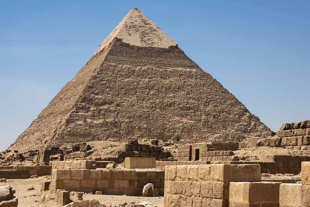 Khafre Pyramid in Egypt