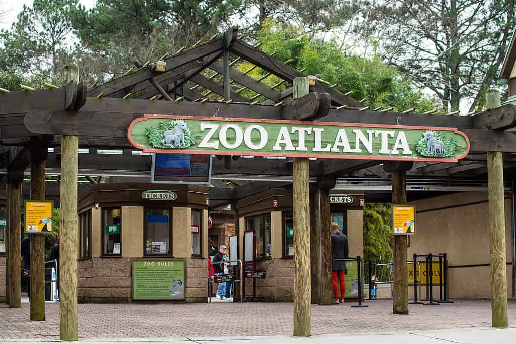 Zoo Atlanta entrance