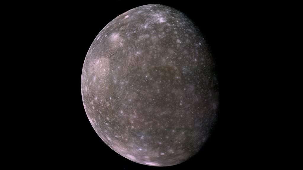 Callisto, Jupiter's Second Largest Moon