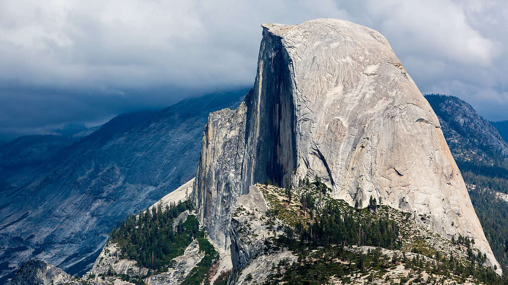 Half Dome in Yosemite National Park, California