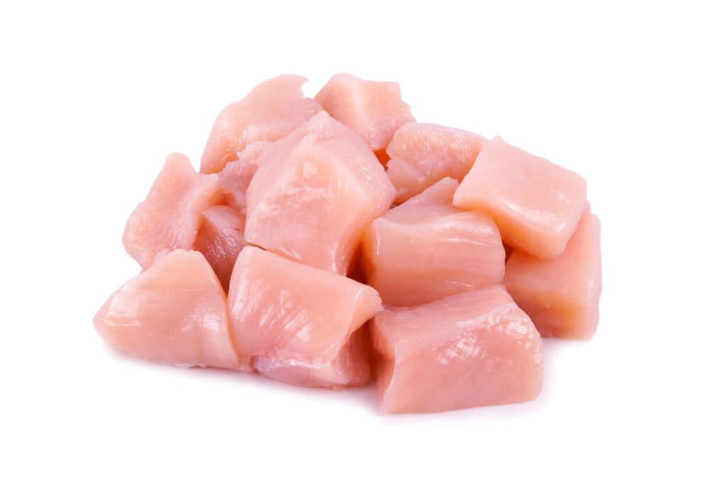 Raw chicken