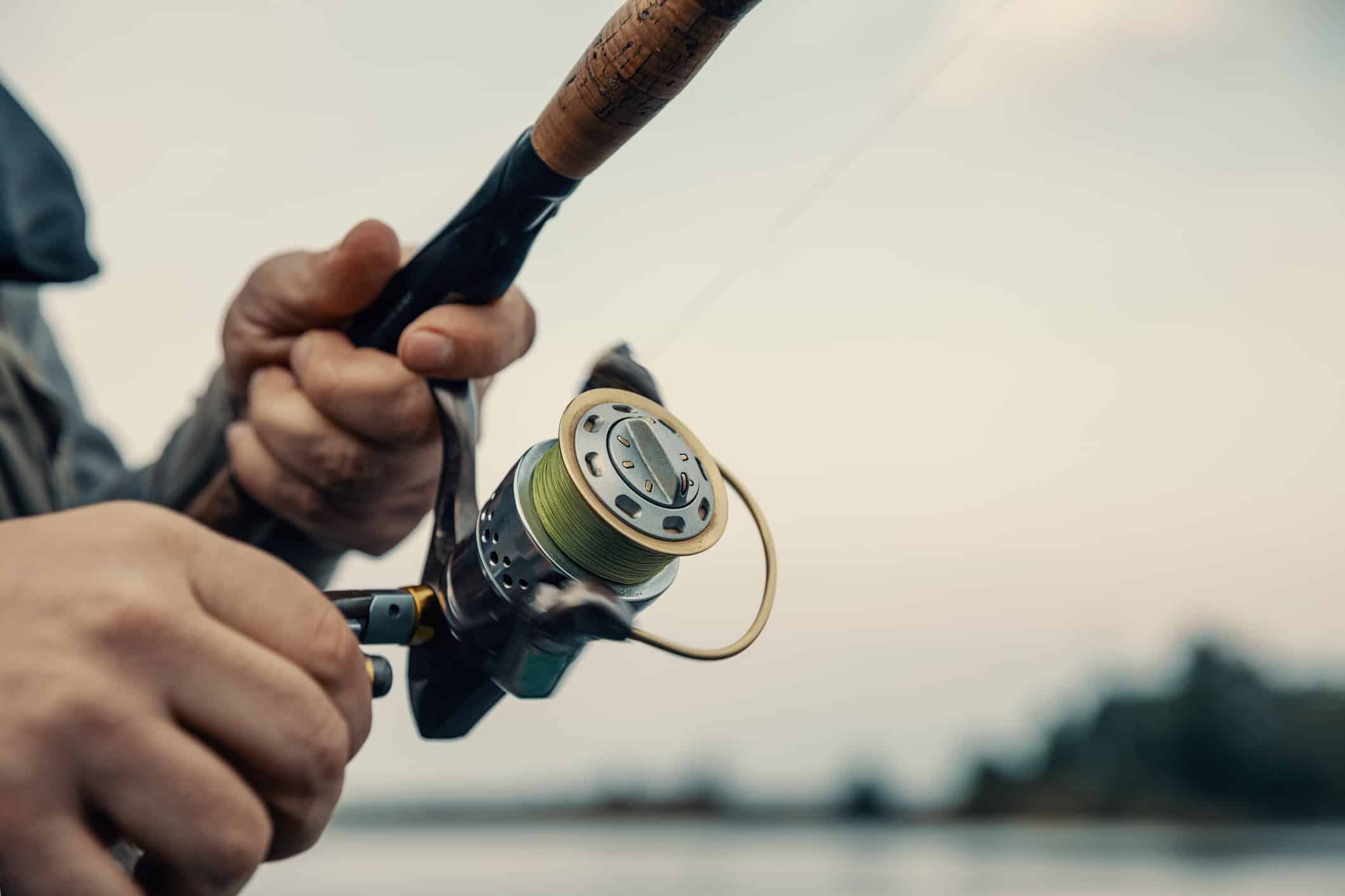 Rod and reel fishing