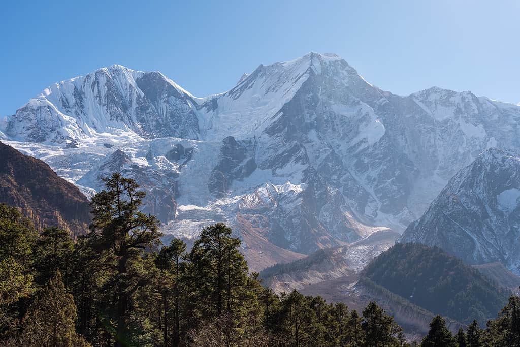 Manaslu Mountain Peak