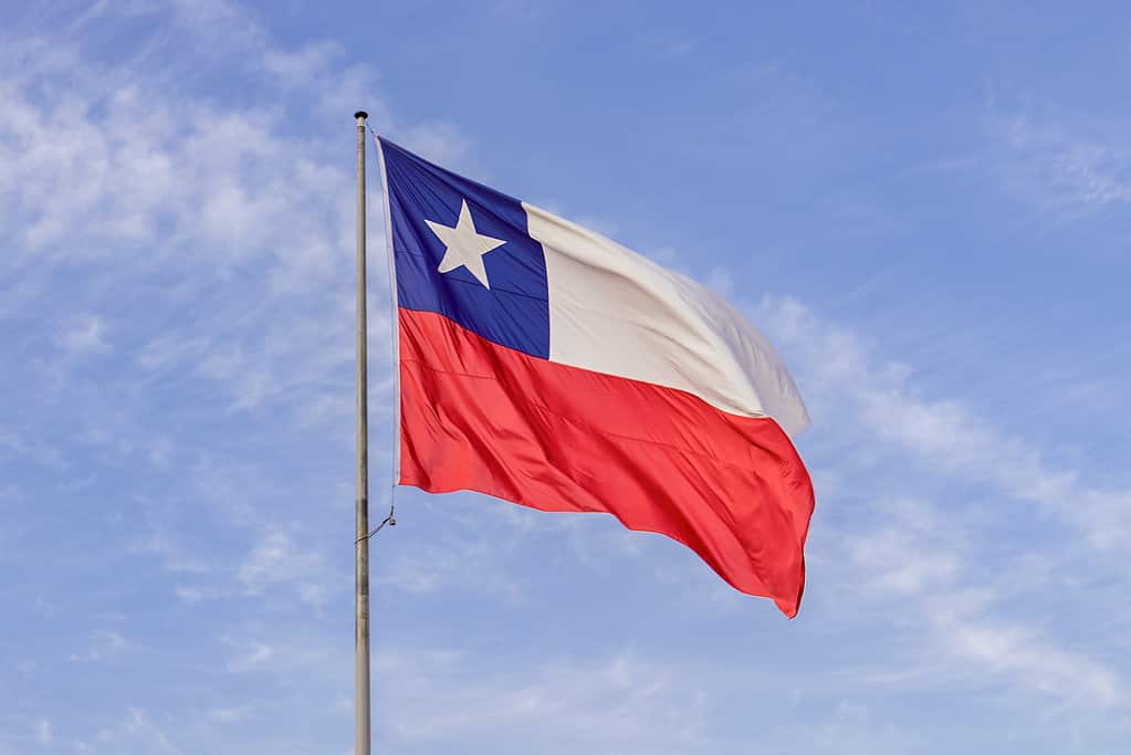 the flag of Chile