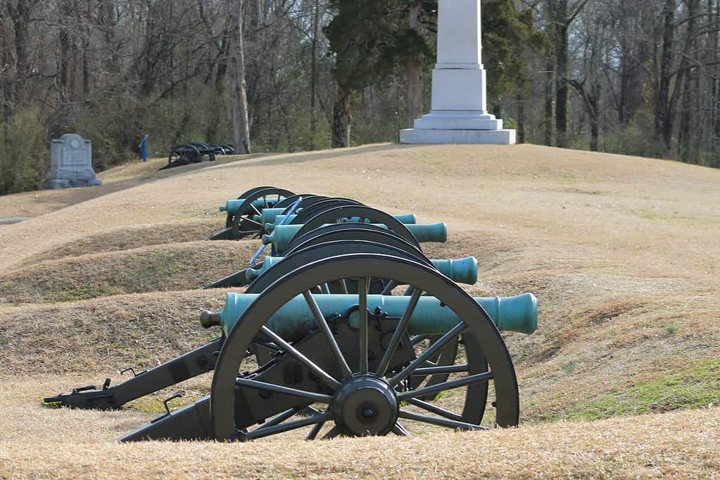 Cannons at Vicksburg National Military Park