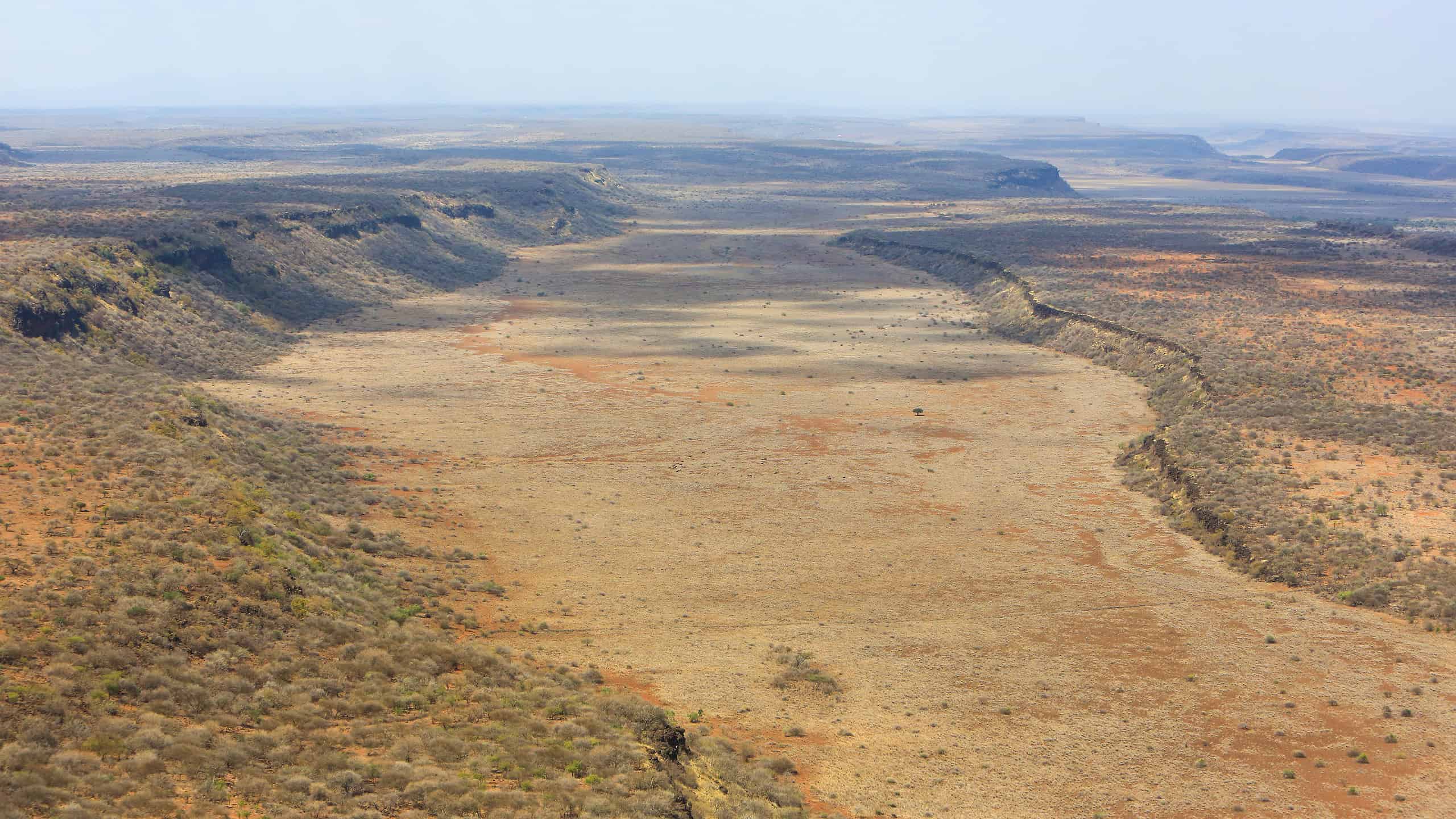 The Great Rift Valley stretches through multiple countries, including Tanzania, Kenya, and Ethiopia