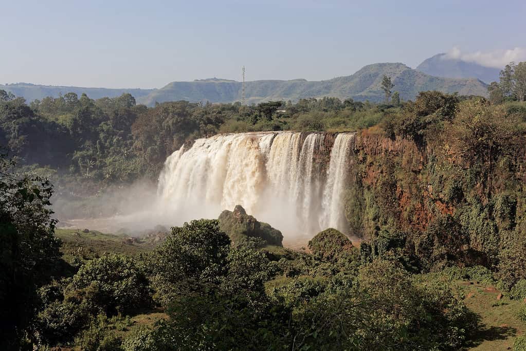 Bahir Dar is closely located near the breathtaking Blue Nile Falls