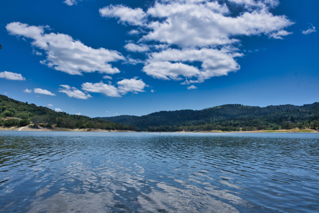 Lexington Reservoir County Park in California - Swimming in San Jose