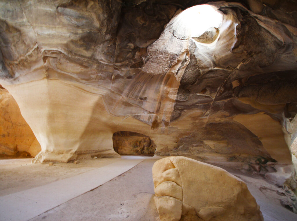 Cave in Beit Guvrin-Maresha National Park