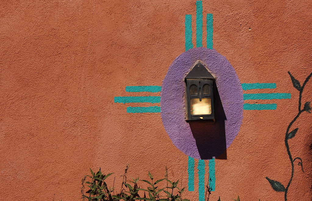 The Zia Sun Symbol was a Sacred Symbol of the Zia Pueblo Tribe.