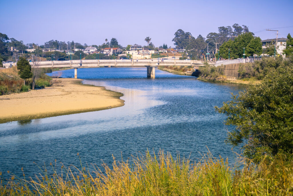 San Lorenzo River in Santa Cruz, California - Swimming in San Jose