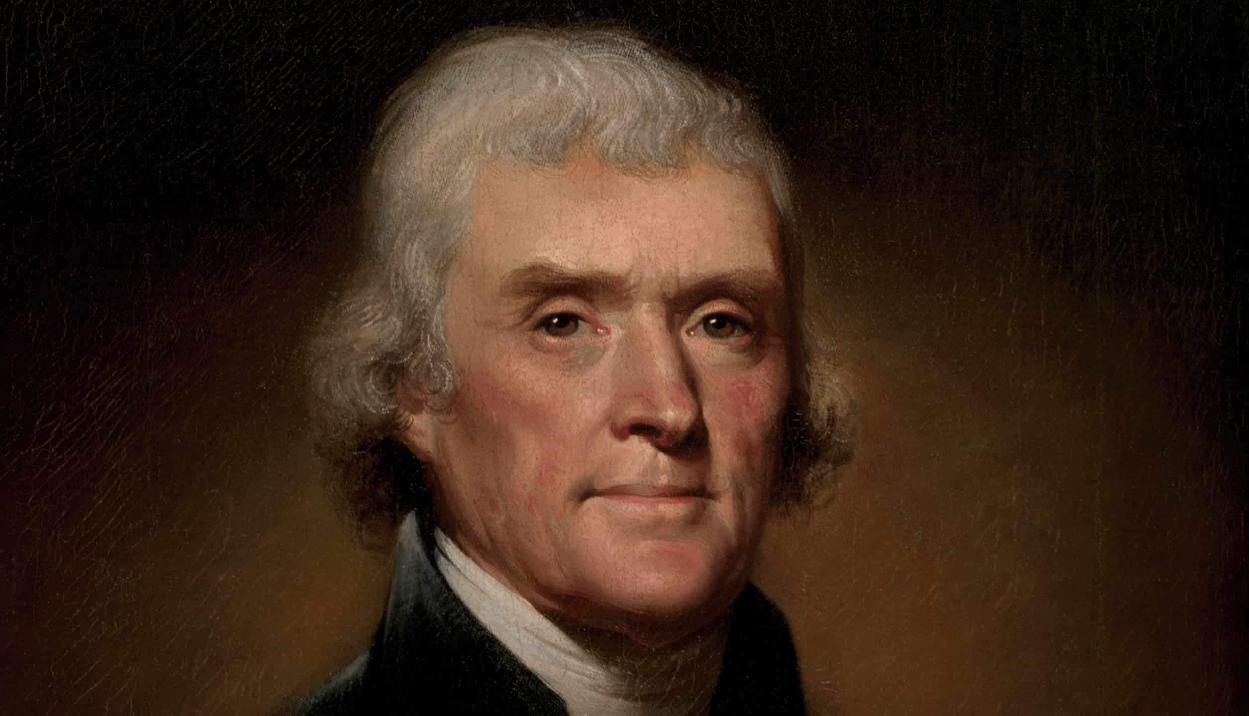 Official Presidential portrait of Thomas Jefferson