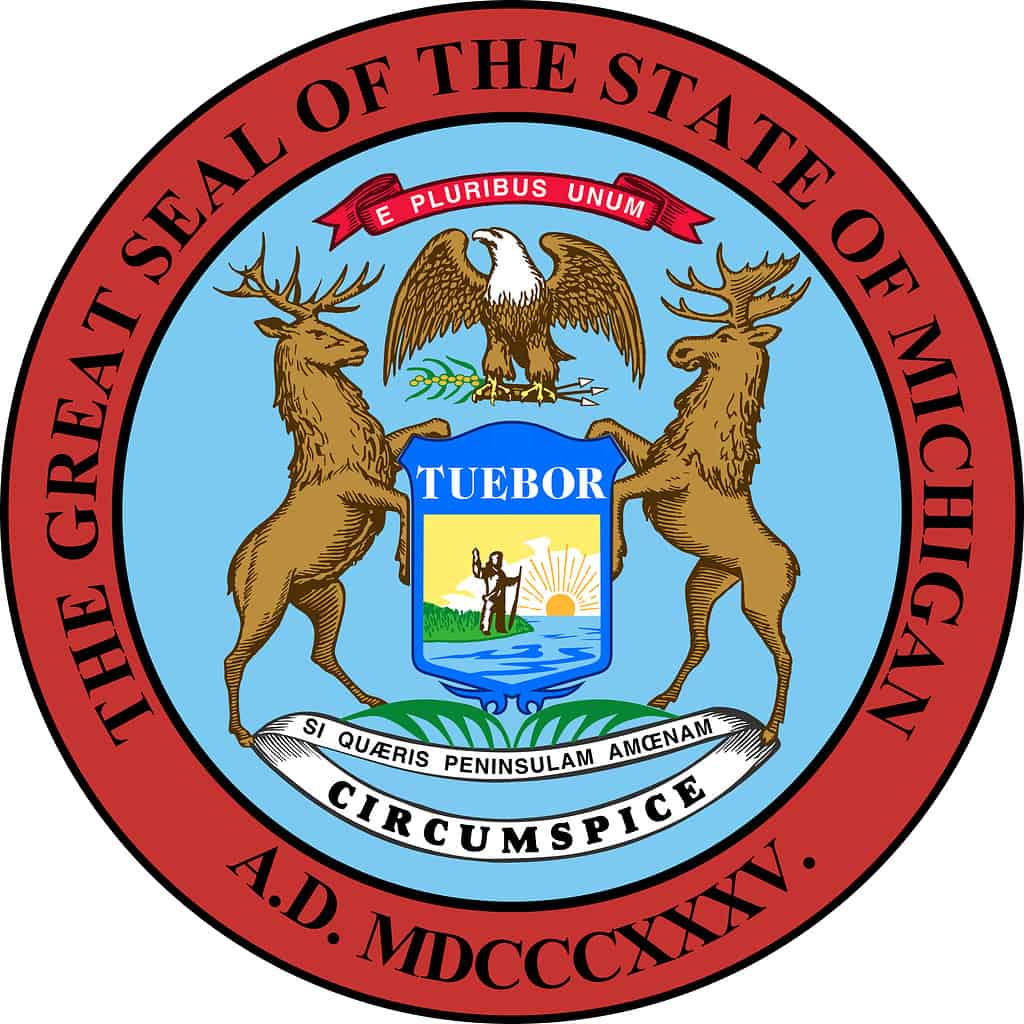 The Great Seal of the State of Michigan