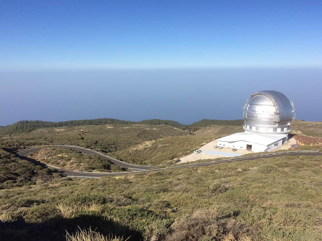 An observatory located in La Palma, Spain.