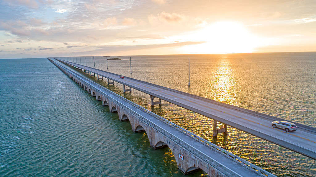 Seven Mile Bridge, Florida- states with the best bridges in America