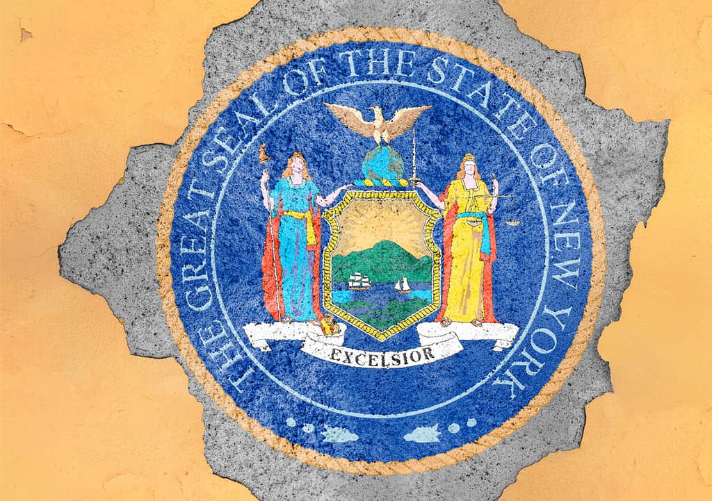 New York State Seal.