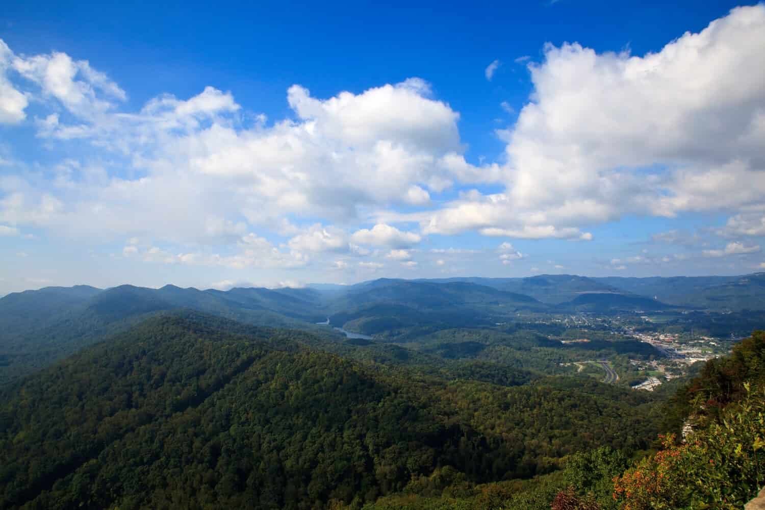 Middlesboro View from Pinnacle Overlook in Kentucky