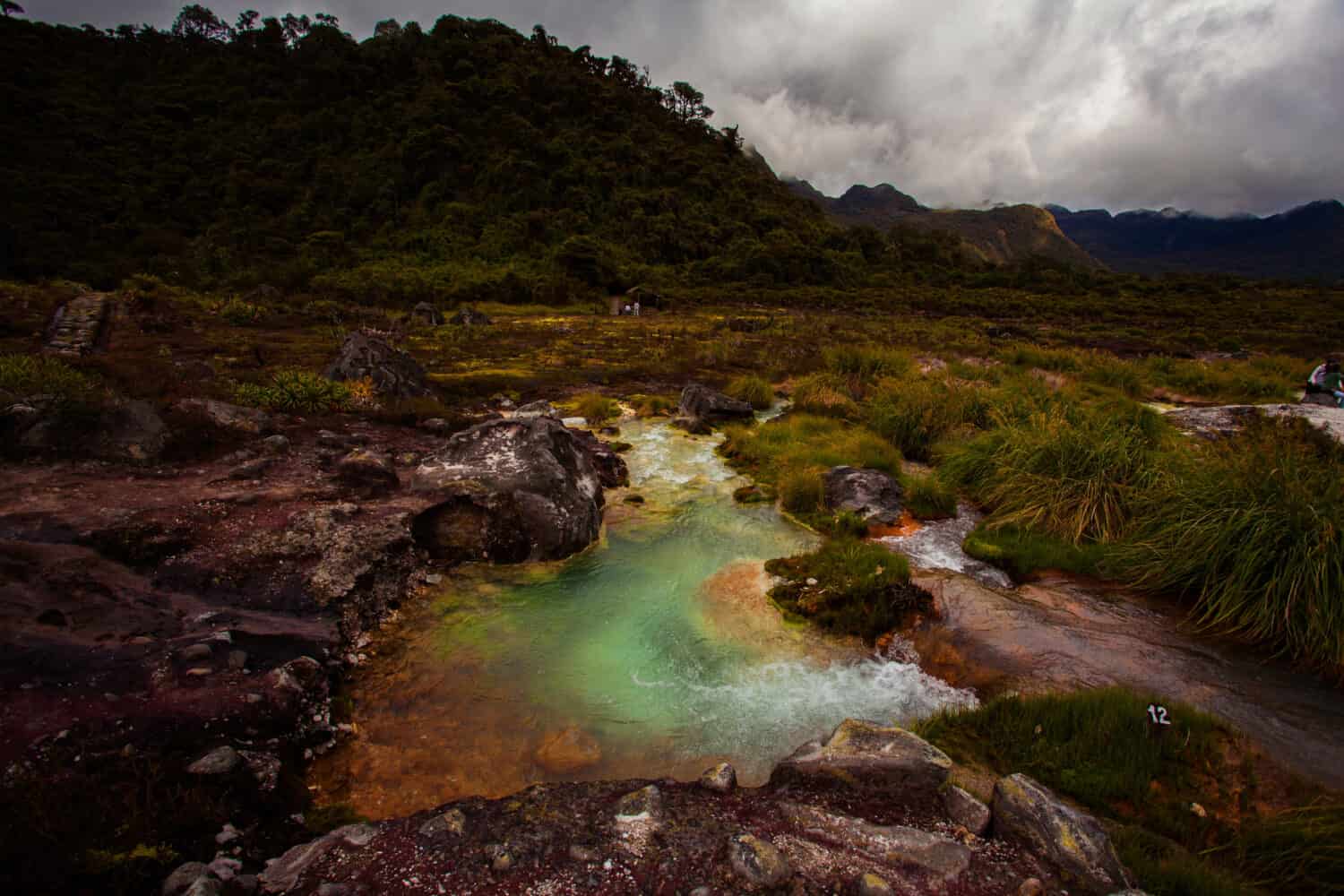 Parque Nacional Natural Puracé in Cauca, Colombia