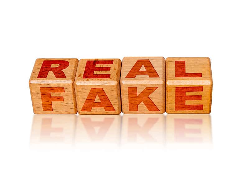 Real versus Fake